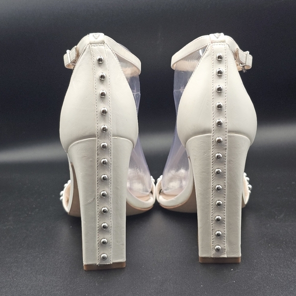 Sam Edelman Yoshi Studded White Heels | 10.5 - Picture 7 of 9